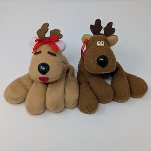 Hallmark Rodney Rhonda Reindeer Plush Stuffed Animal